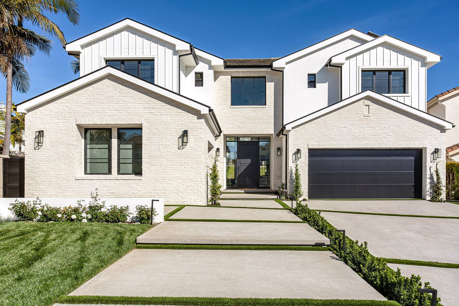 Brick Facade Home, Huntington Beach