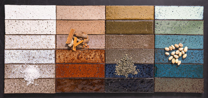 ARTO Nabat 2x8 Glazed Brick Collection: 24 Colorways Styled with Natural Ingredients