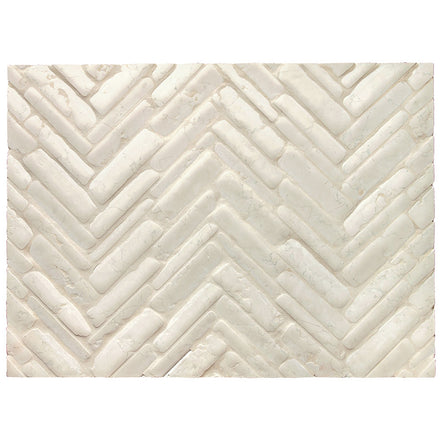 1x1-2x6 Timeworn Mesh Bianco Antico