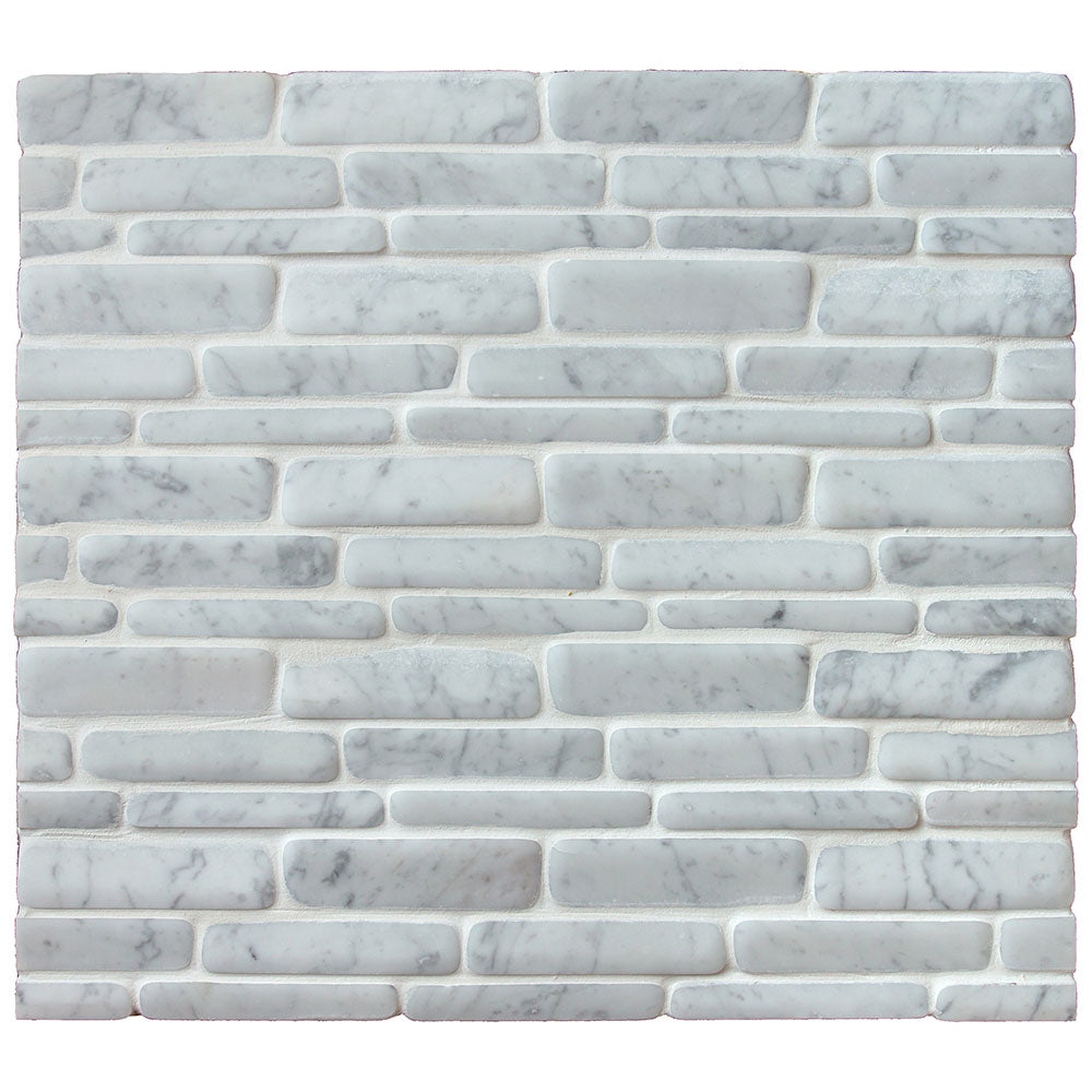 1x1-2x6 Timeworn Mesh Carrara