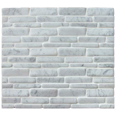 1x1-2x6 Timeworn Mesh Carrara