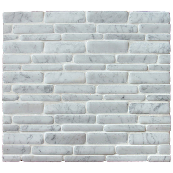 1x1-2x6 Timeworn Mesh Carrara