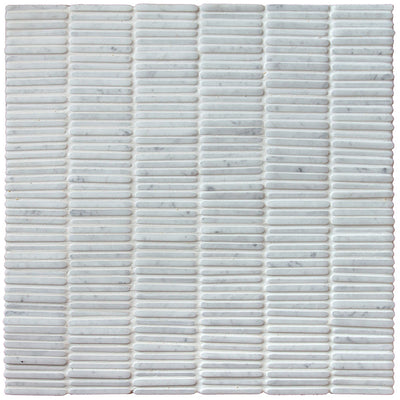 1x4 Timeworn Mesh Carrara