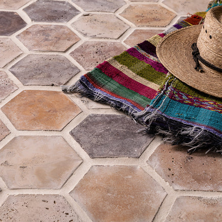 In Stock Artillo 6" Hexagon Creme Fraiche