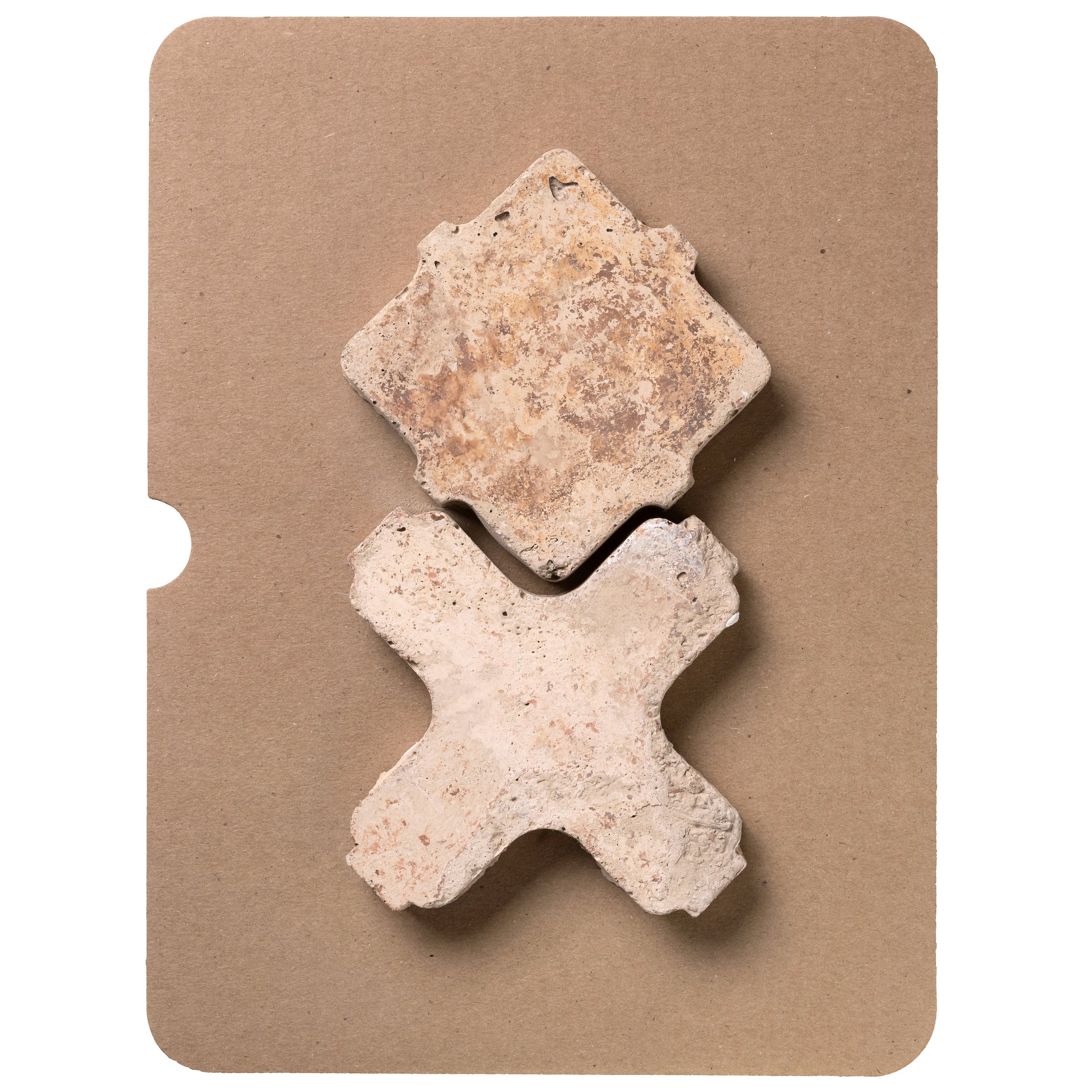 Artillo Arabesque 11A Creme Fraiche Cardboard Sample