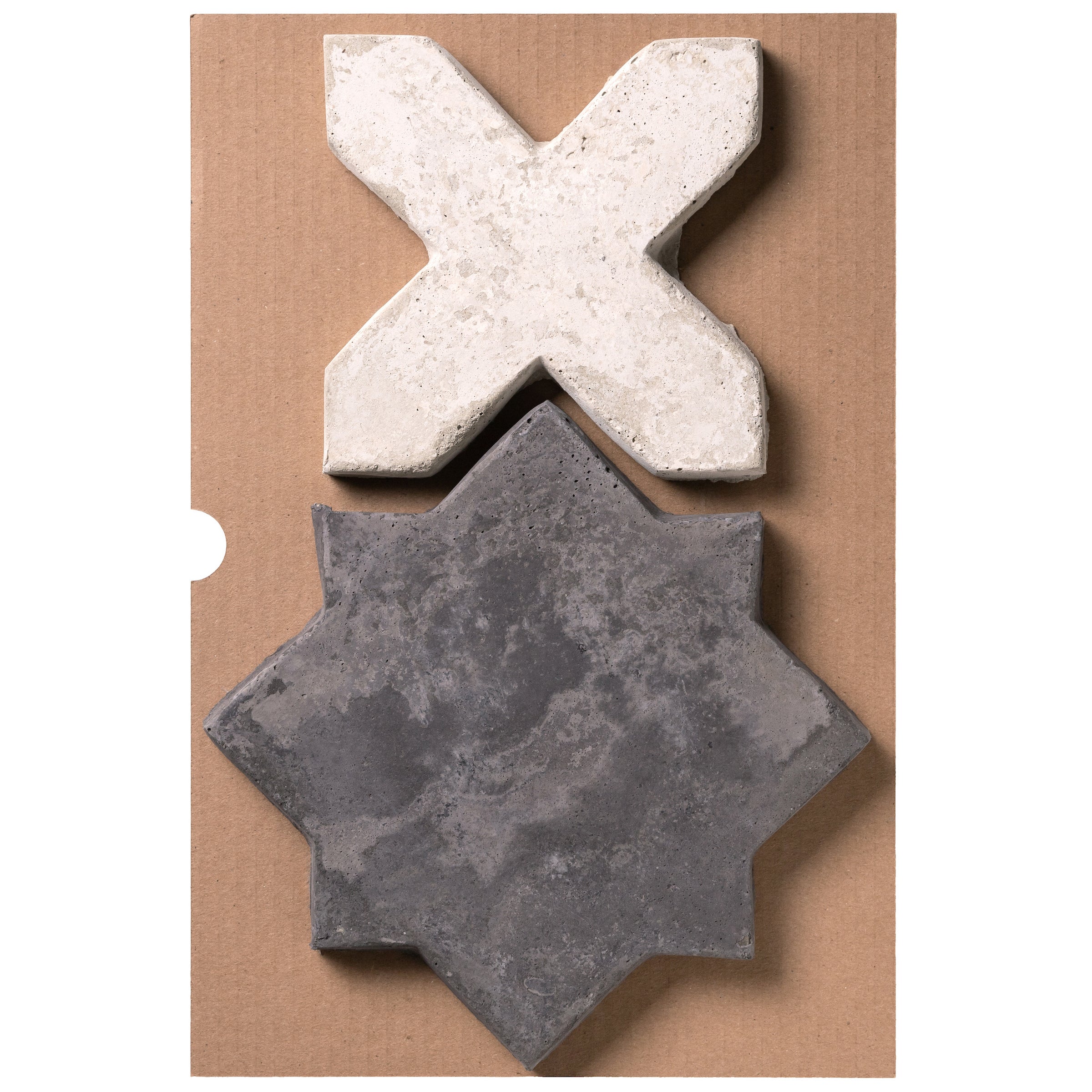 Artillo Arabesque 2C Magnolia Cardboard Sample