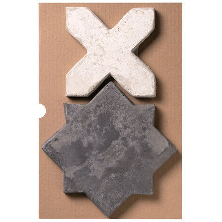 Artillo Arabesque 2C Magnolia Cardboard Sample