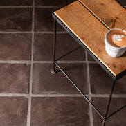In Stock Artillo 8x12 Cotto Chocolate Limestone