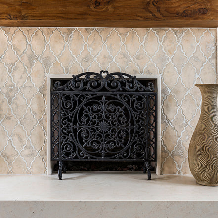 In Stock Artillo Arabesque Pattern 12 Hacienda Limestone