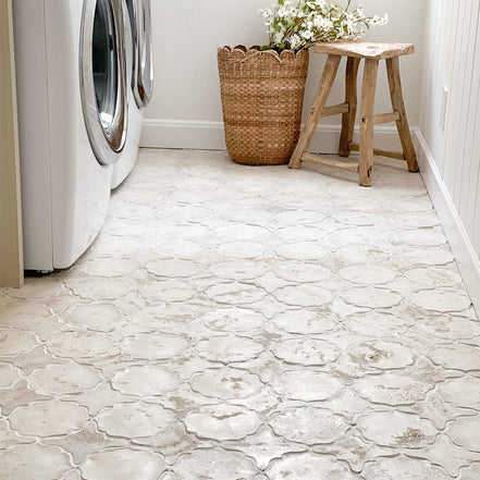 In Stock Artillo Arabesque Pattern 13 Early Gray Limestone