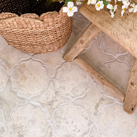 In Stock Artillo Arabesque Pattern 13 Early Gray Limestone