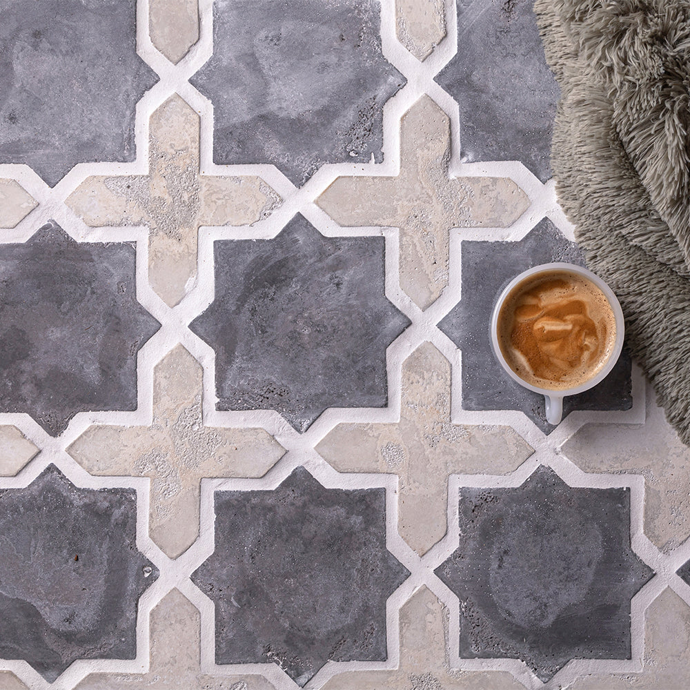 In Stock Artillo Arabesque Pattern 2C Magnolia