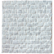 Irregular Hand Cut Timeworn Mesh Carrara