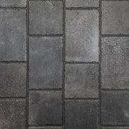 Italian Porcelain 18mm Thick 8x8 Nero KONFORT