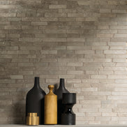 Italian Porcelain 10 Murotto 6x24 Crema