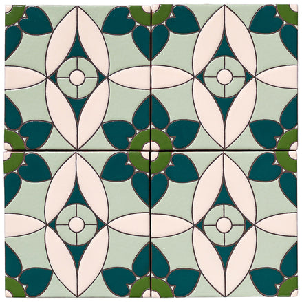 Palm Royale Moroccan Heart 1 - 6x6