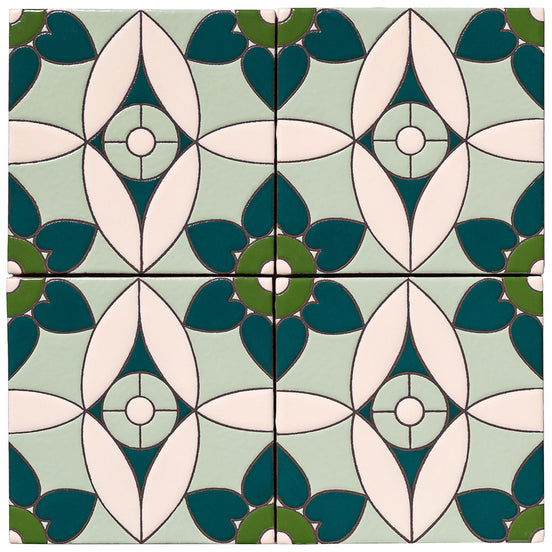 Palm Royale Moroccan Heart 1 - 6x6