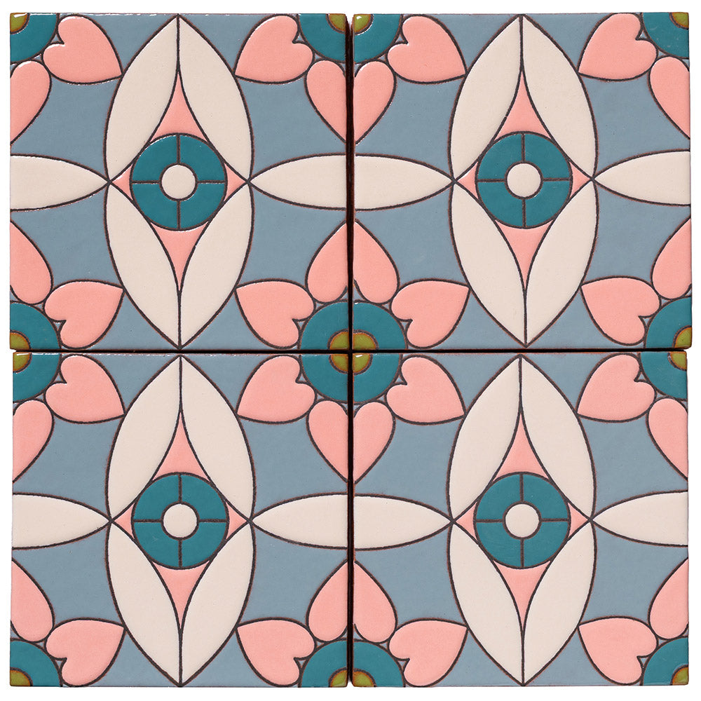 Palm Royale Moroccan Heart 2 - 6x6