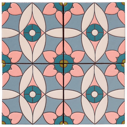 Palm Royale Moroccan Heart 2 - 6x6