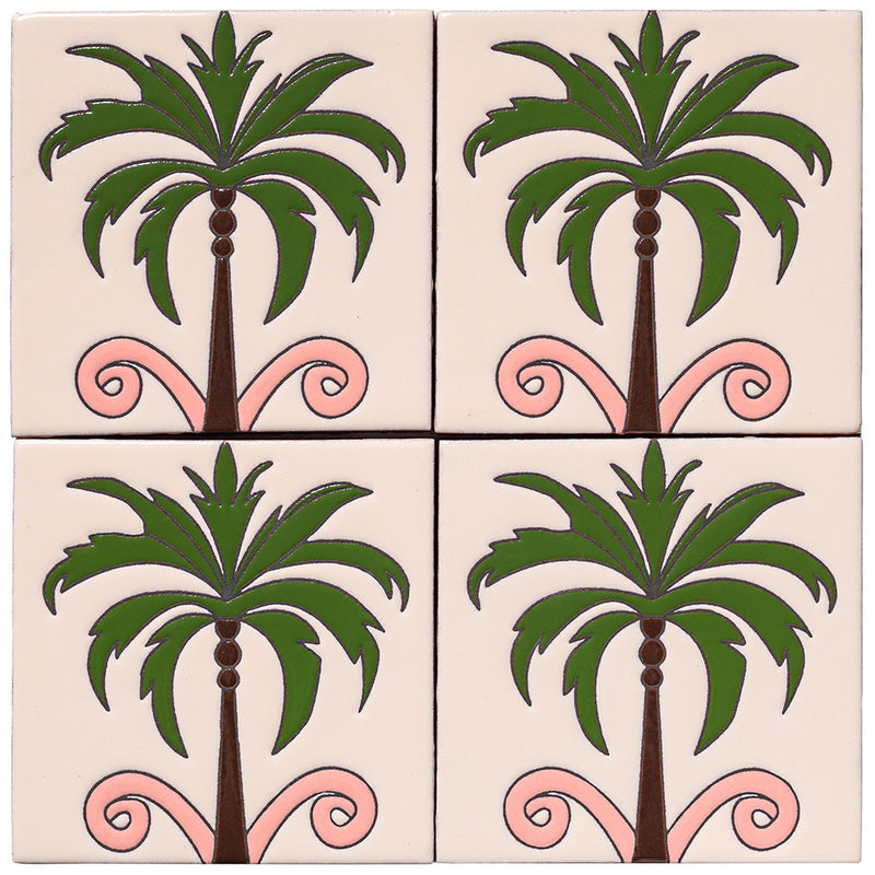 Palm Royale Palm Royale 1 - 6x6 ceramic tile design