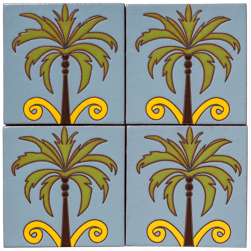 Palm Royale Palm Royale 2 - 6x6 ceramic tile design