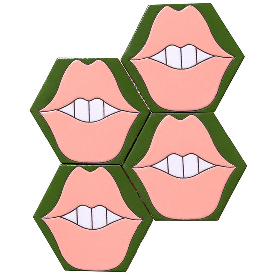 Palm Royale Pucker Up 2 - 6" Hexagon