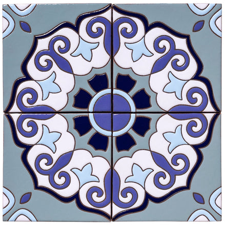 Palm Royale Seaside Scroll 1 - 6x6