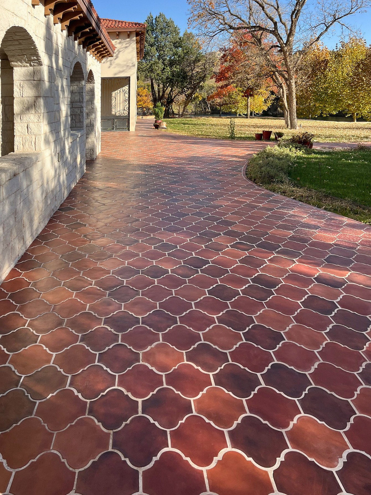 San Felipe patio along the house