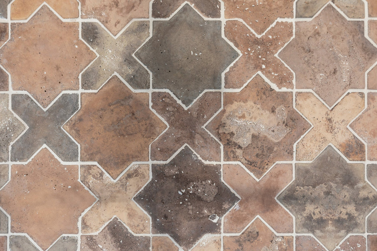 Close-up of Vintage texture tile