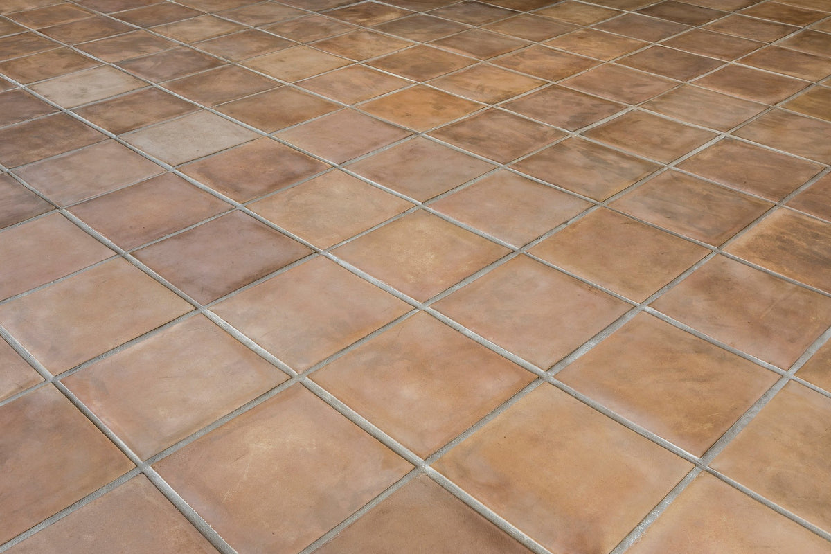 Diagonal view of the lobby floor