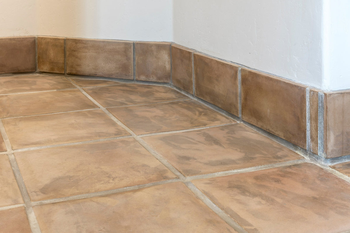Base trim turning a corner