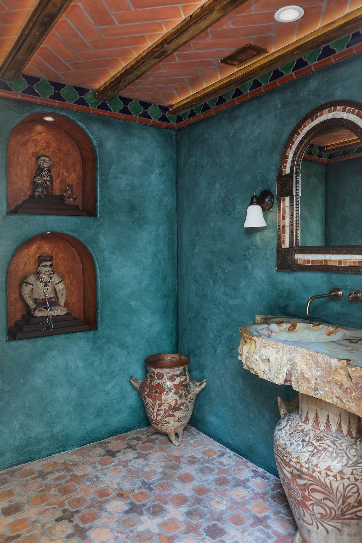 Powder room with Artillo 11A floor