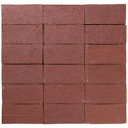 Catalina Brick Paver Burgundy