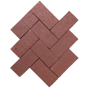 Catalina Brick Paver Burgundy