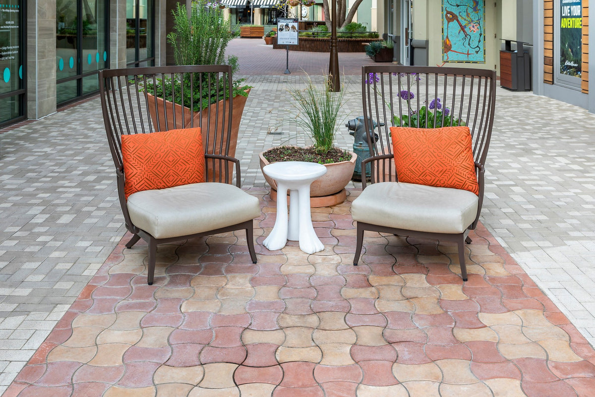 Seating on Durango pavers