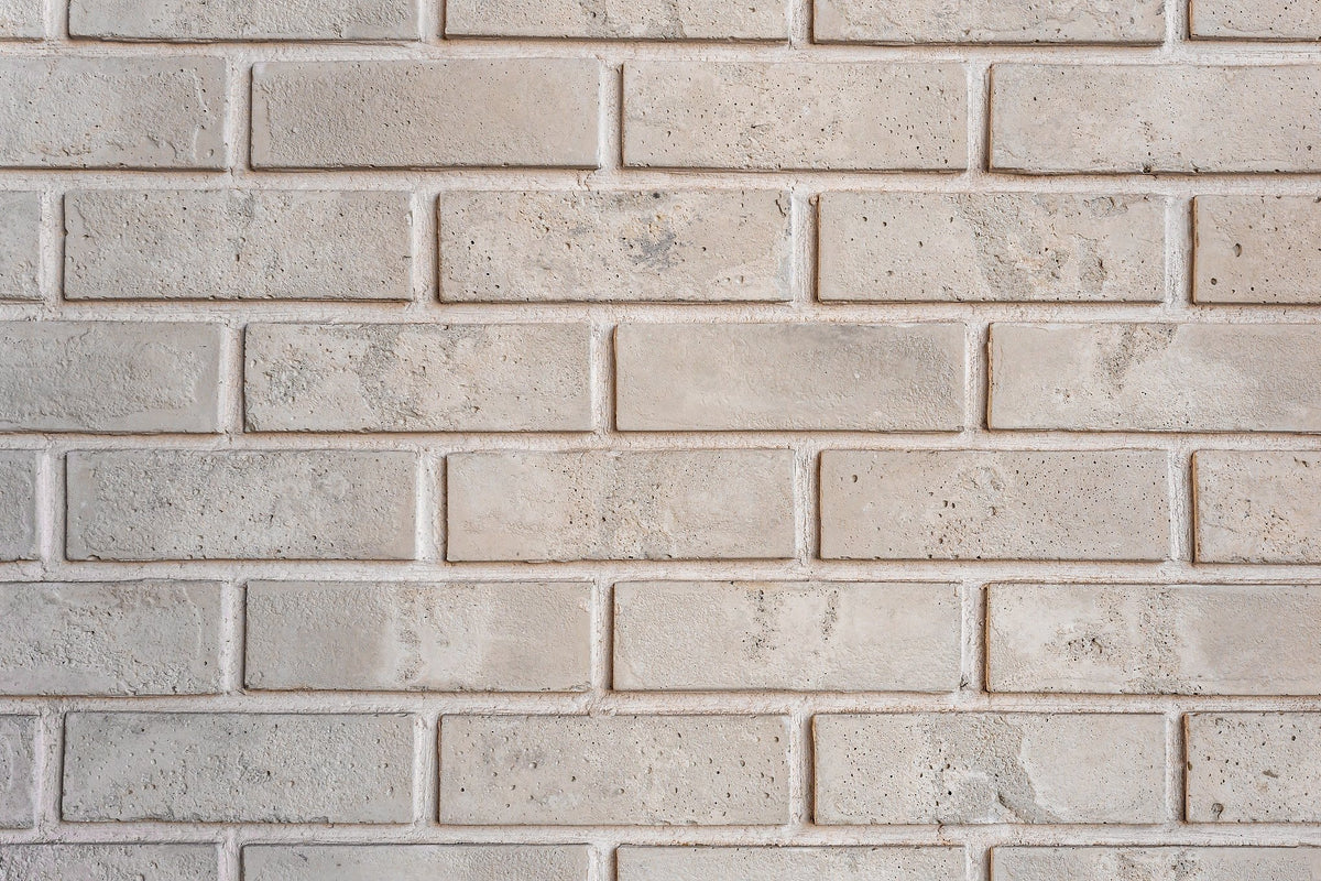 Early Gray thin brick up close