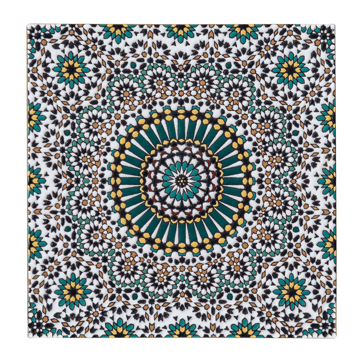 The custom 12-inch handpainted deco