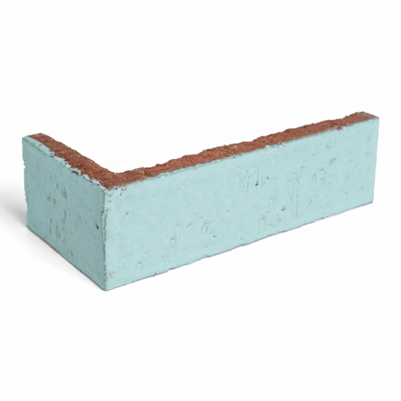 2x8 Glazed Brick Corner