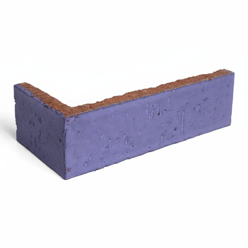 2x8 Glazed Brick Corner