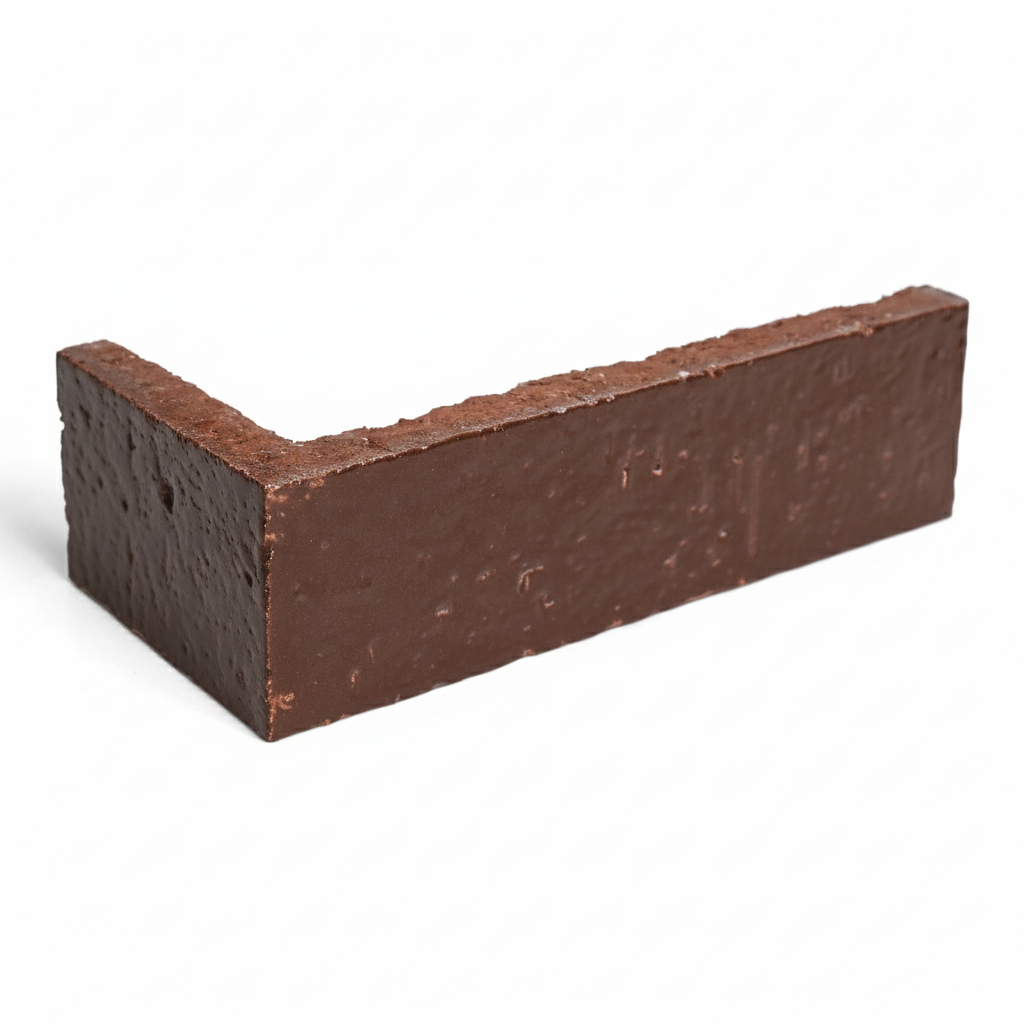 2x8 Glazed Brick Corner