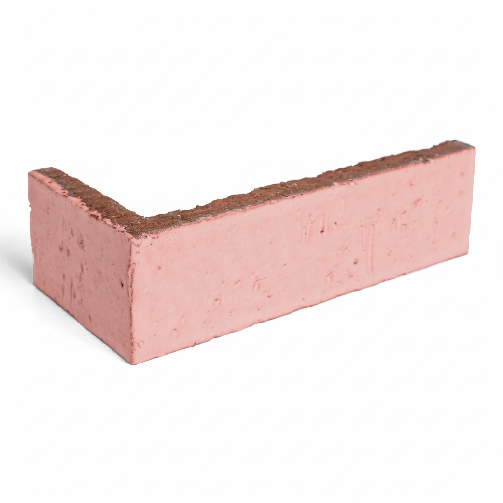 2x8 Glazed Brick Corner