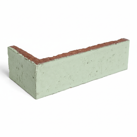 2x8 Glazed Brick Corner
