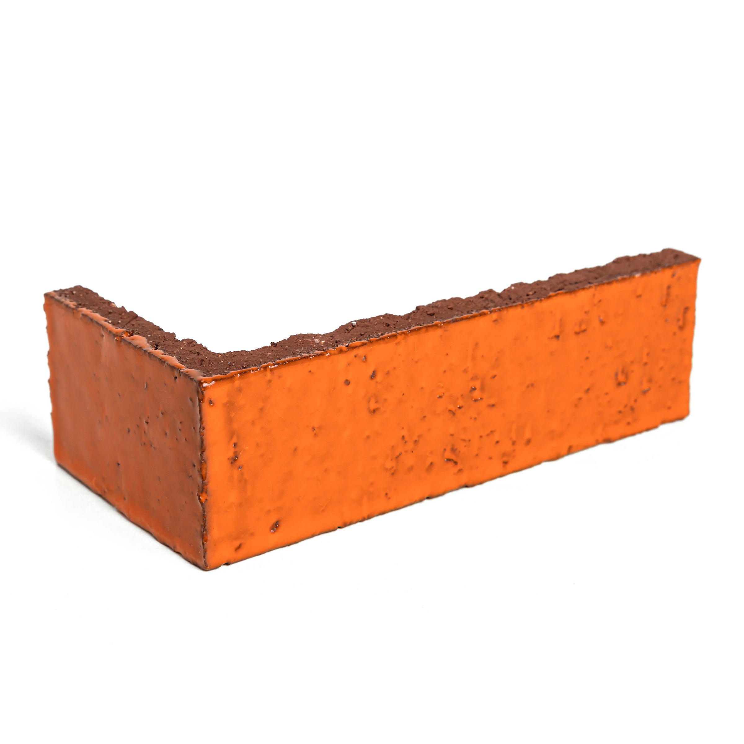2x8 Glazed Brick Corner