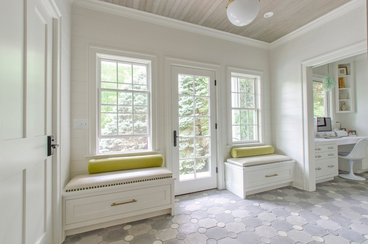 Mudroom with Artillo Granada floor