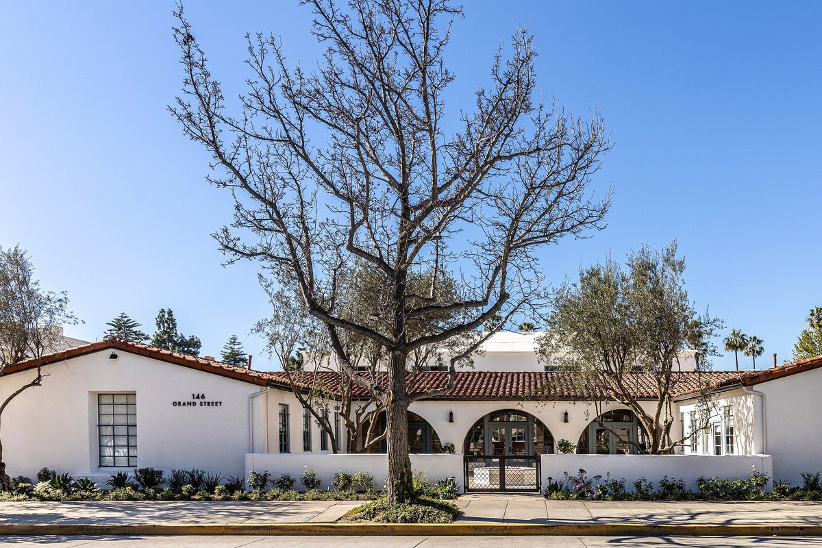 Colonial Revival building from the street