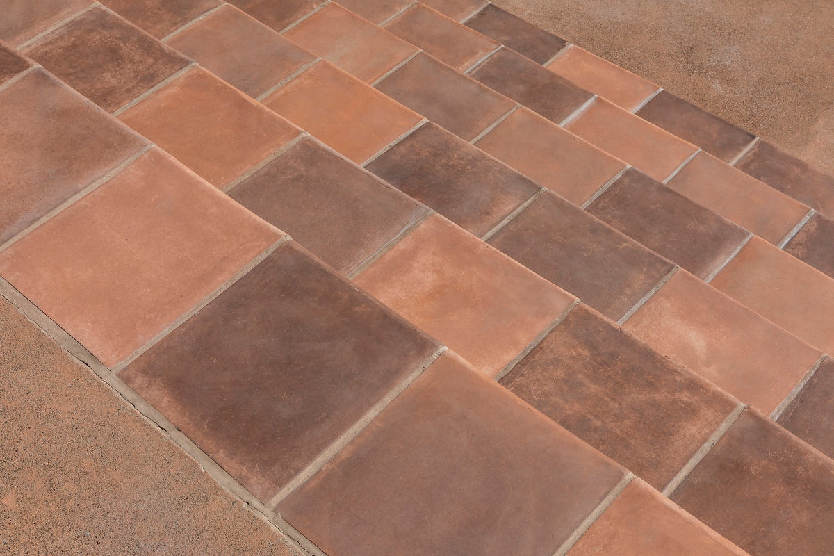 Varied tones across the treads