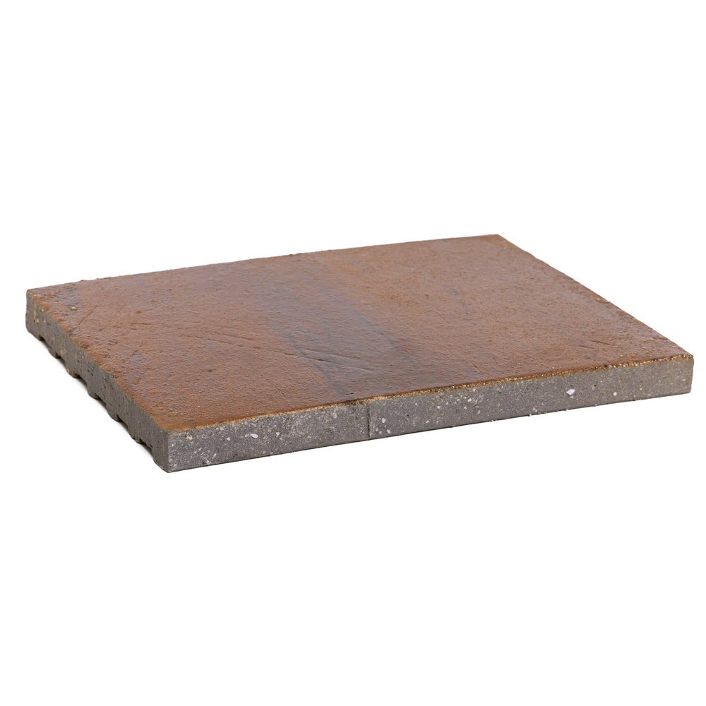 A Suna tile seen at an angle, showing its edge and thickness
