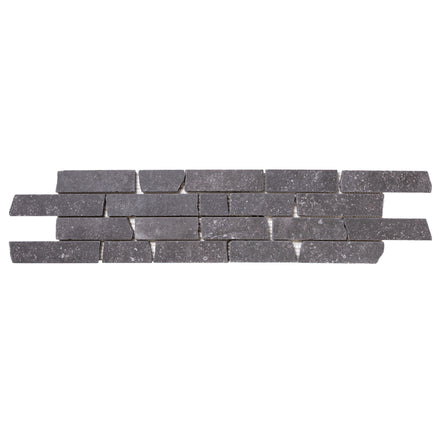 Italian Porcelain 10 Murotto 6x24 Nero