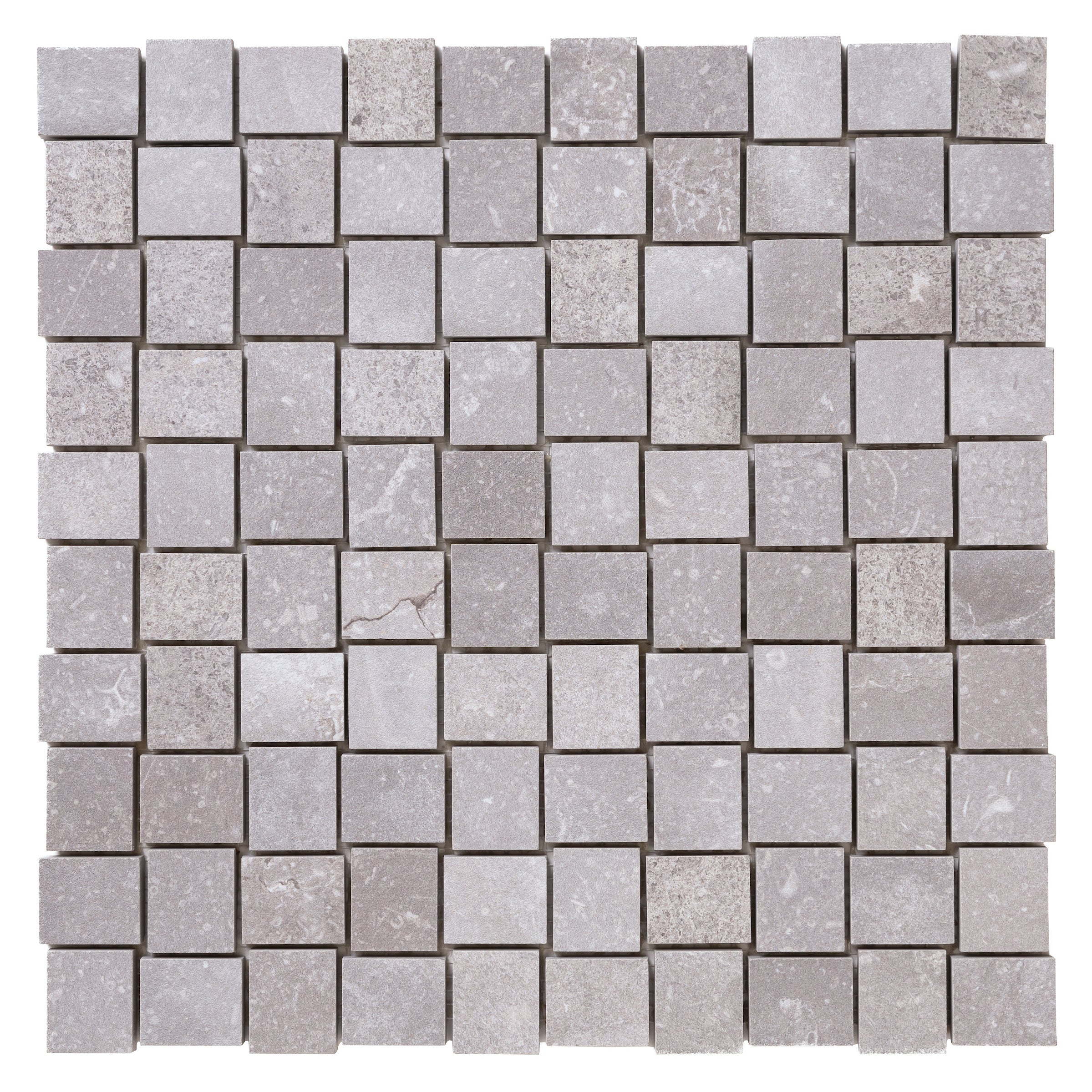 Italian Porcelain 10 Trama Mosaic 12x12 Grigio