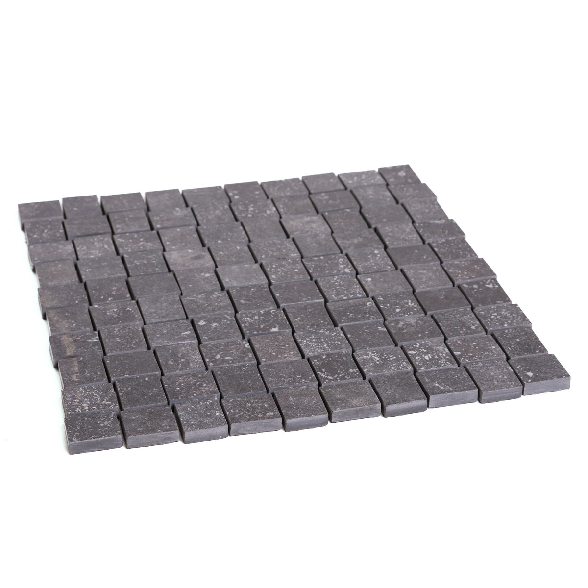 Italian Porcelain 10 Trama Mosaic 12x12 Nero